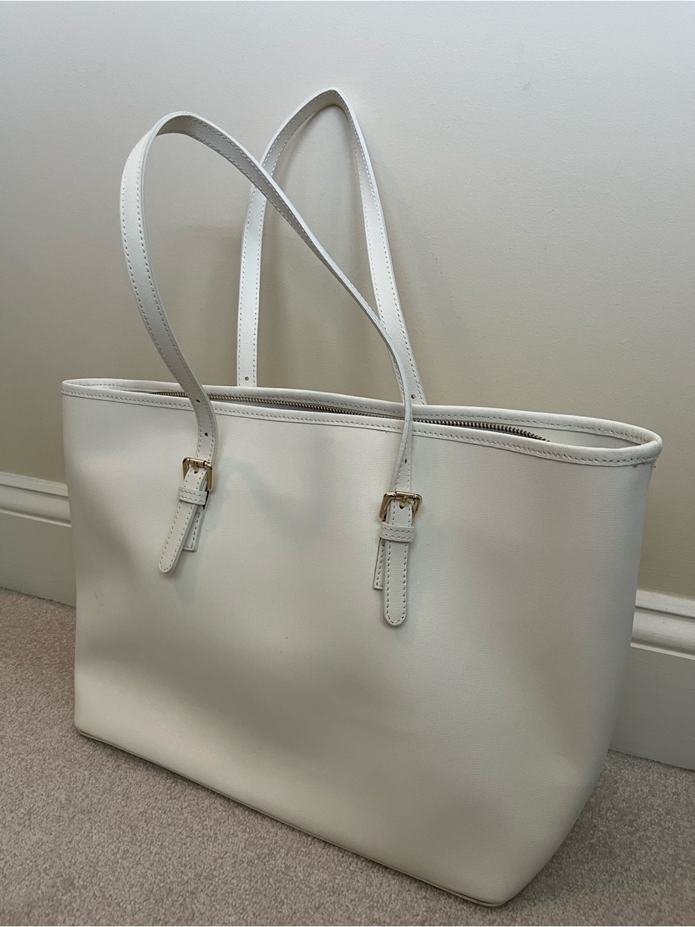 Italian Leather Tote Bag